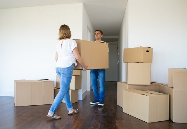 stěhování věcí